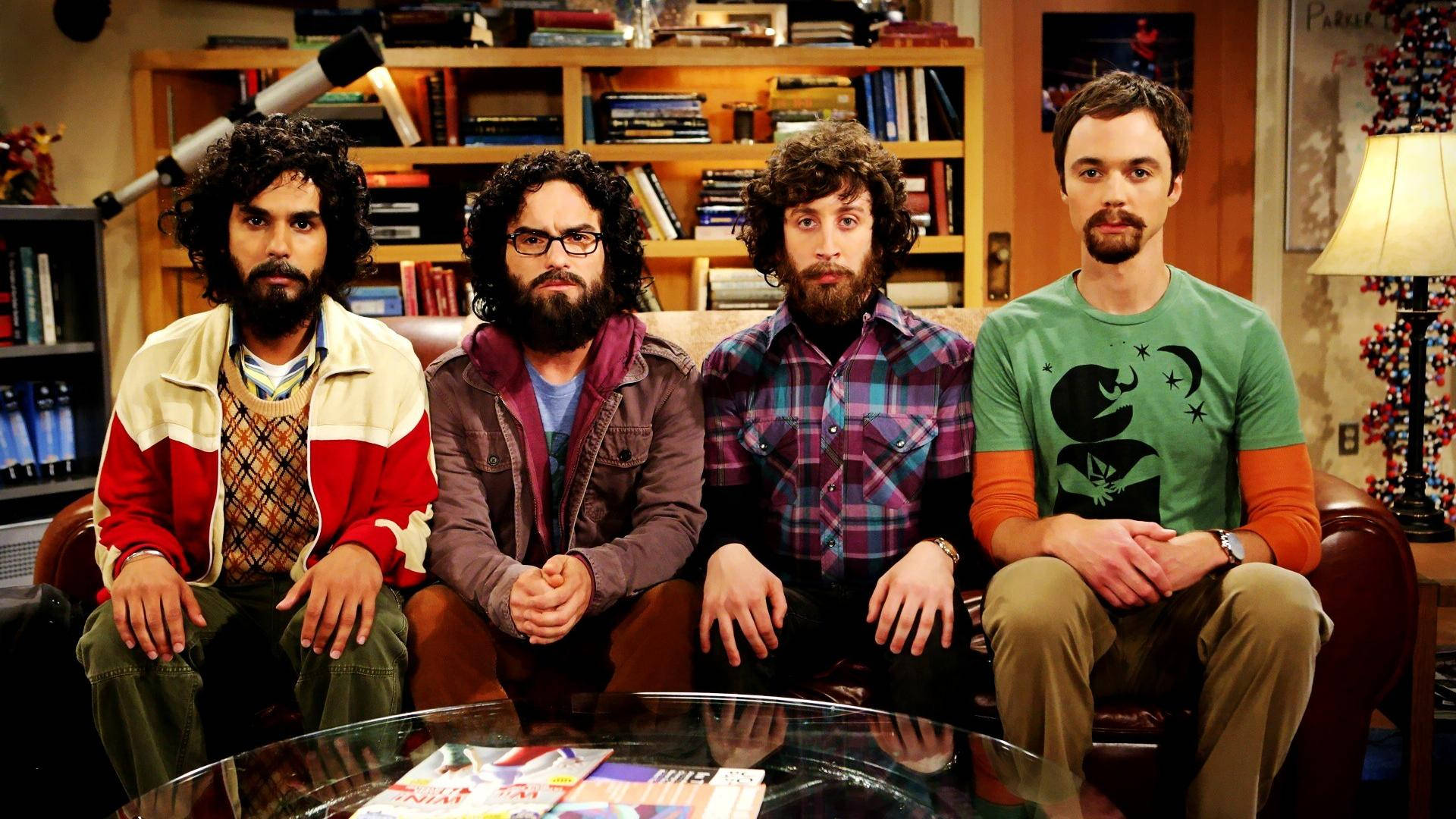 The Big Bang Theory Facial Hair Background