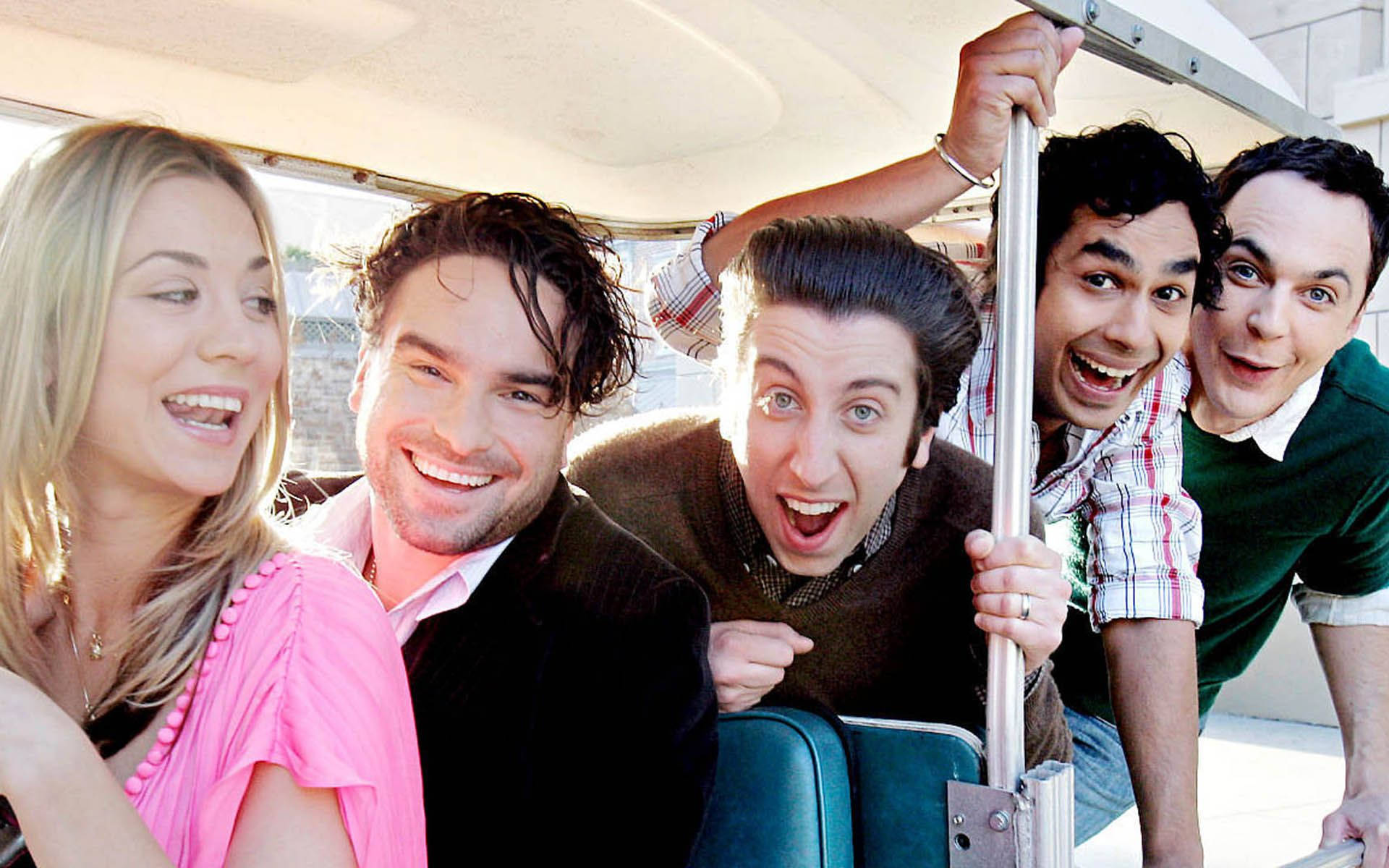 The Big Bang Theory Golf Cart Background