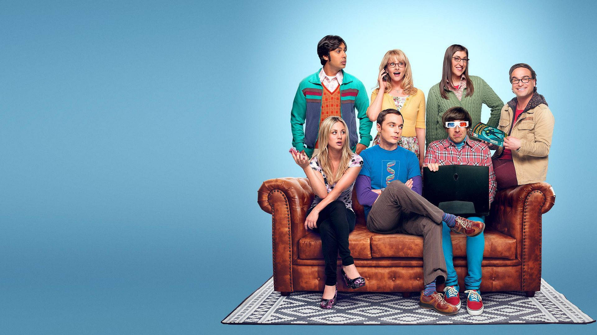 The Big Bang Theory Group Photograph Background