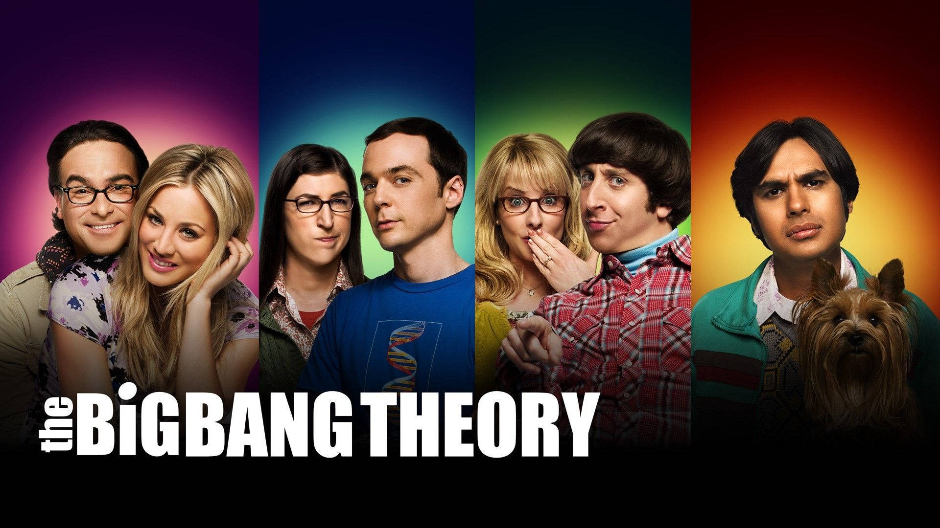 The Big Bang Theory Raj Dog Background