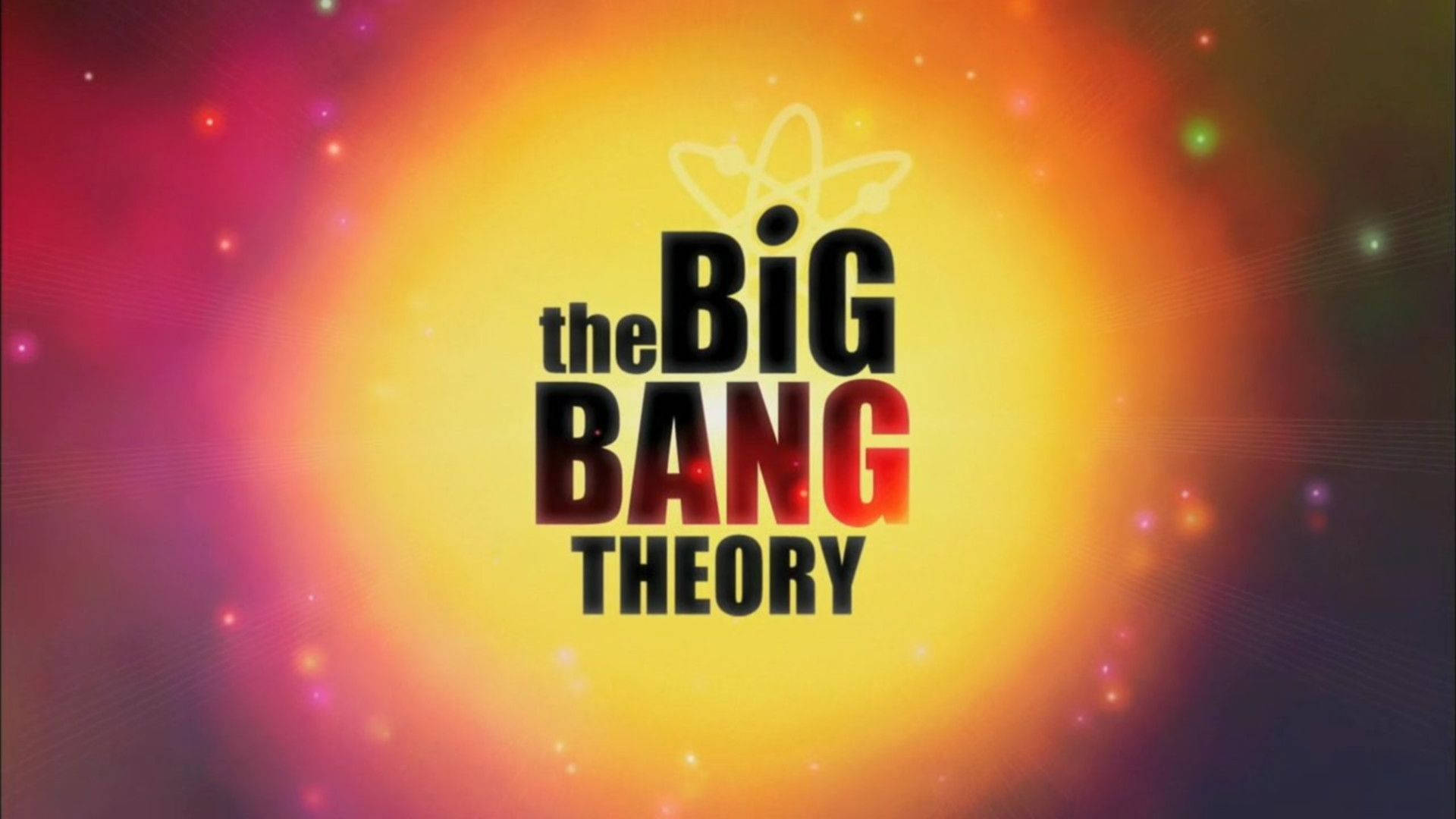 The Big Bang Theory Stylized Poster Background