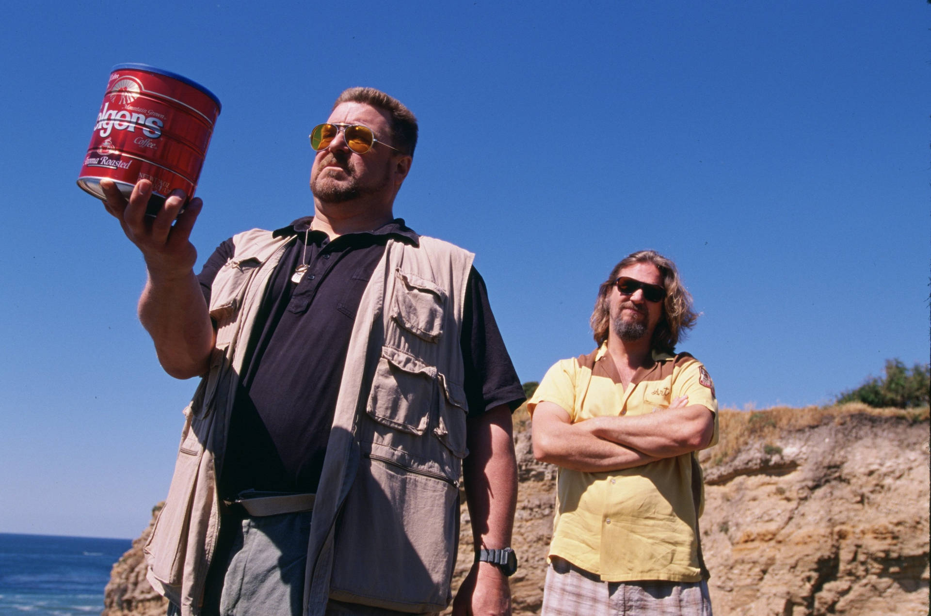 The Big Lebowski Coffee Can Walter Sobchak Background