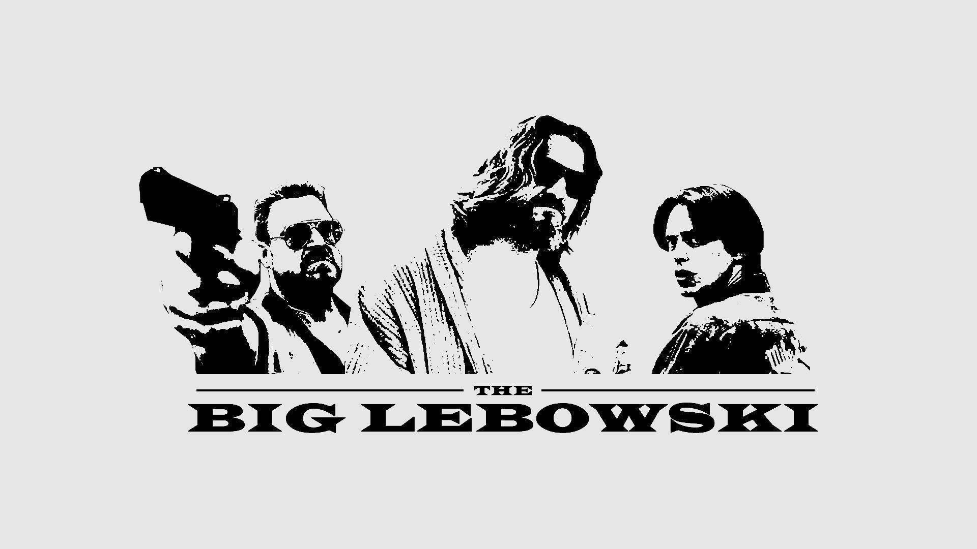 The Big Lebowski Movie Sketch Art Background