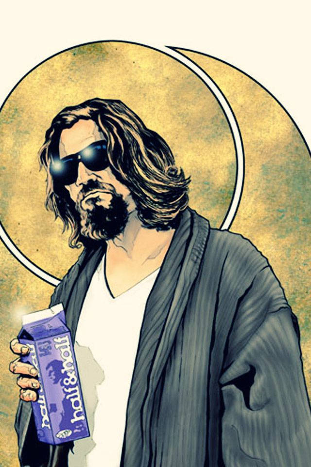 The Big Lebowski The Dude Cool Illustration Art Background