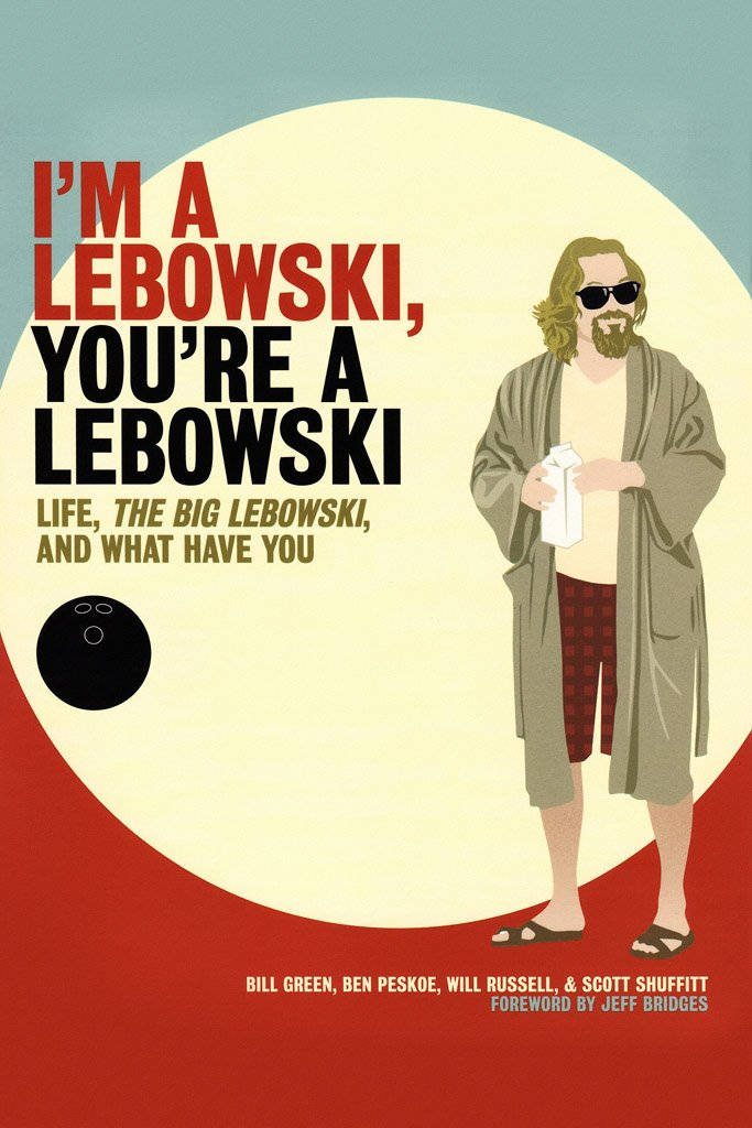 The Big Lebowski The Dude Vector Poster Art Background