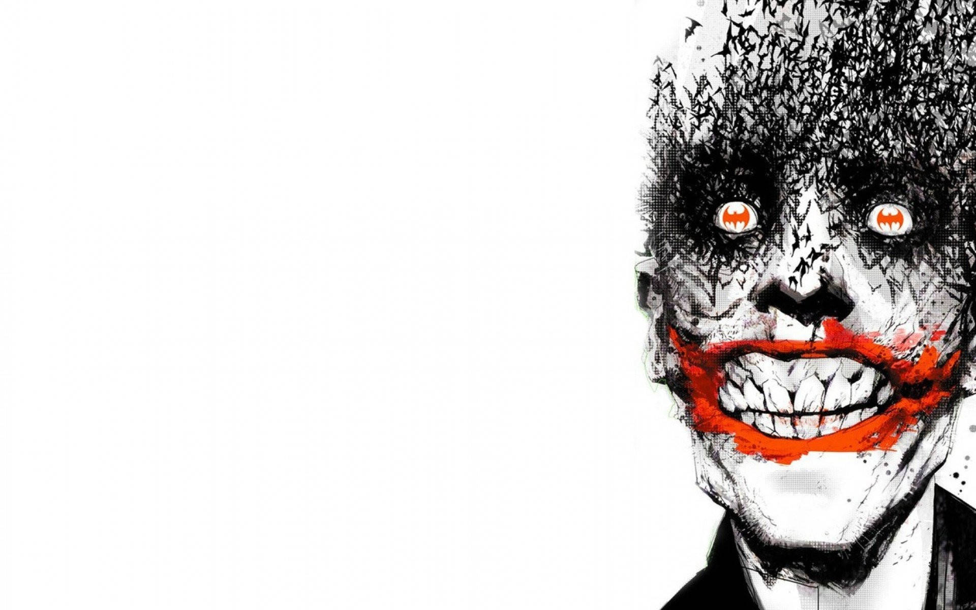 The Black Mirror Joker Desktop Background