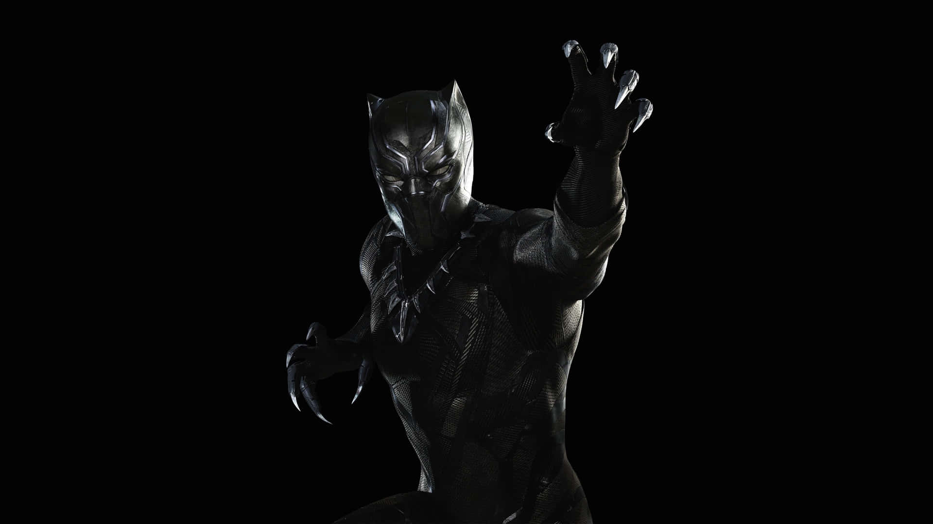 The Black Panther - A Heroic Figure Fighting For Justice Background