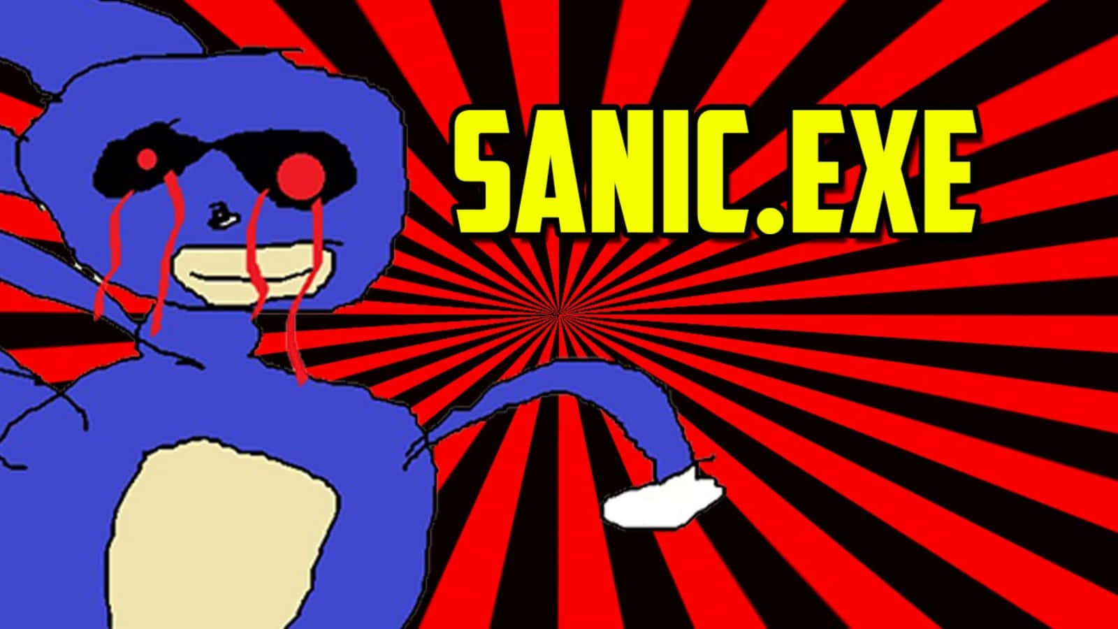 The Blue Blur, Iconic Video Game Character, Sanic Background