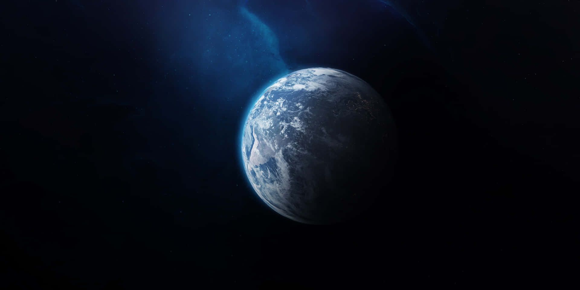 The Blue Marble Image Of Earth From Outer Space Background