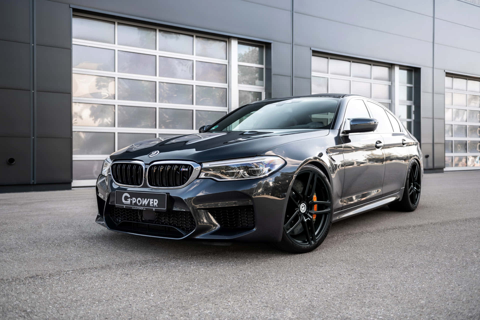 The Bmw M5, A Luxurious High-performance Car. Background