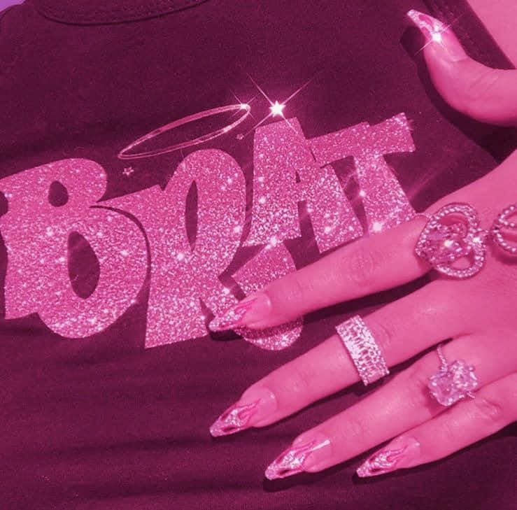 The Bold And Daring Look Of The Pink Bad Girl Background