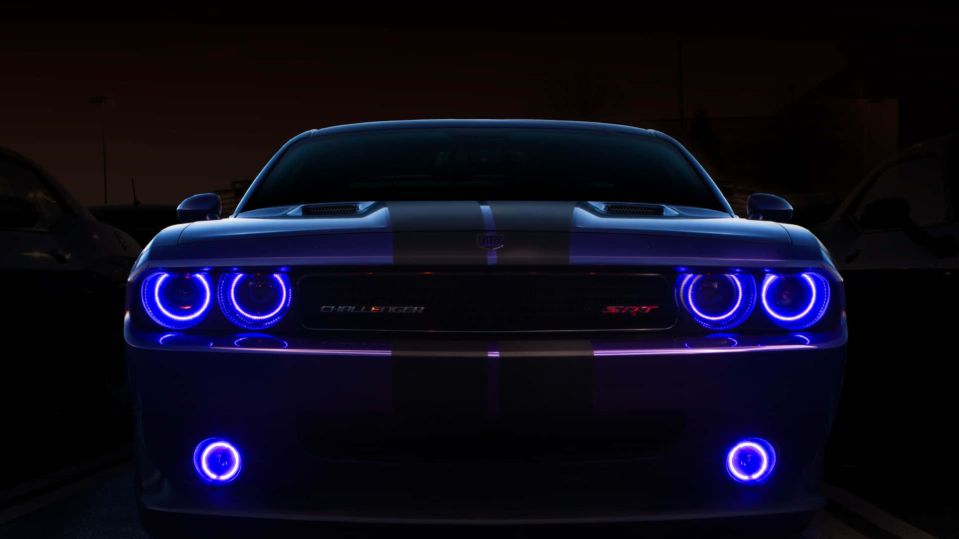 The Bold And Powerful Dodge Challenger Background