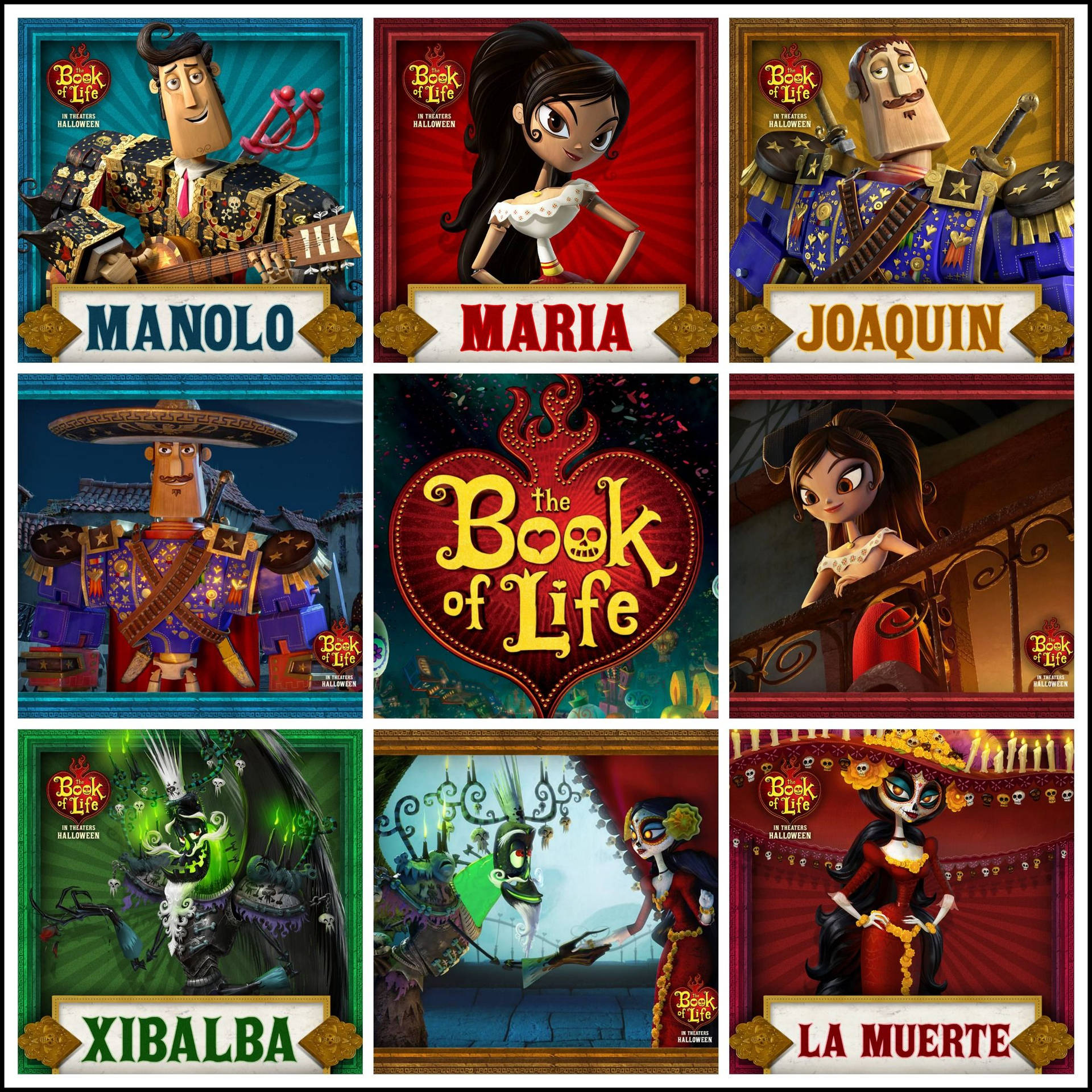 The Book Of Life Main Characters