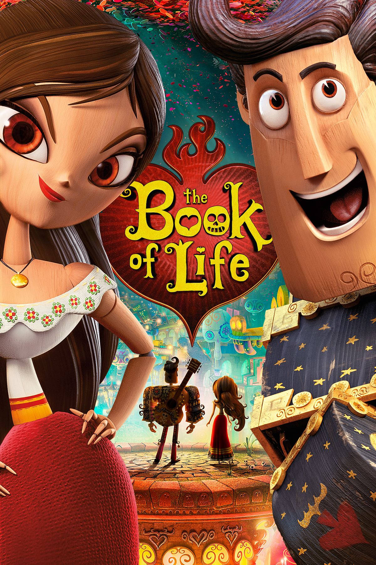 The Book Of Life Manolo And Maria Poster