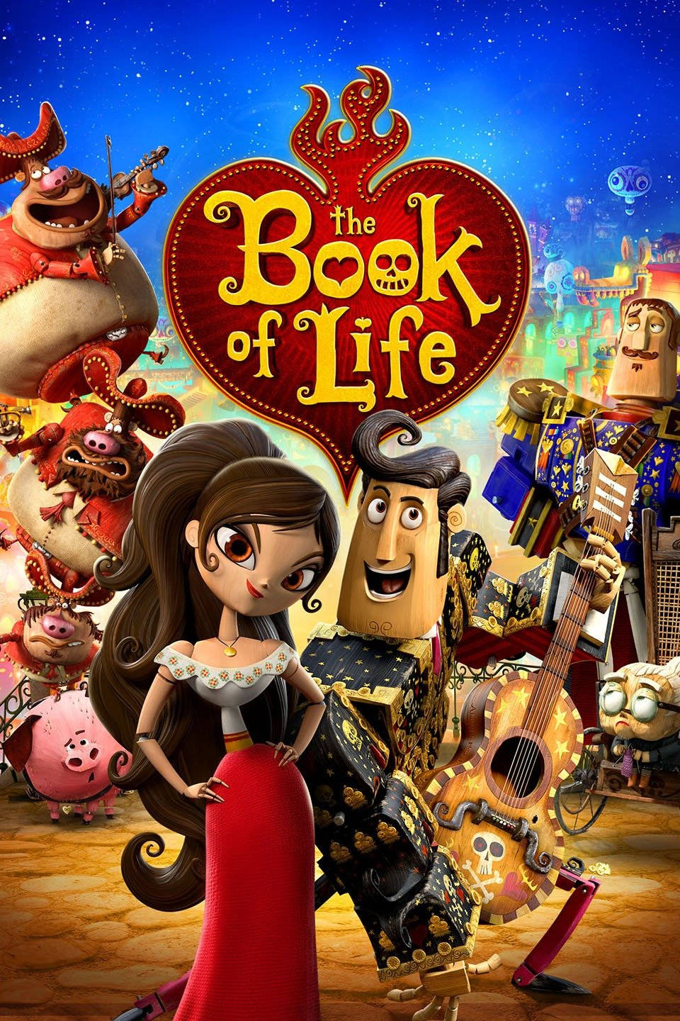 The Book Of Life Rocking Poster