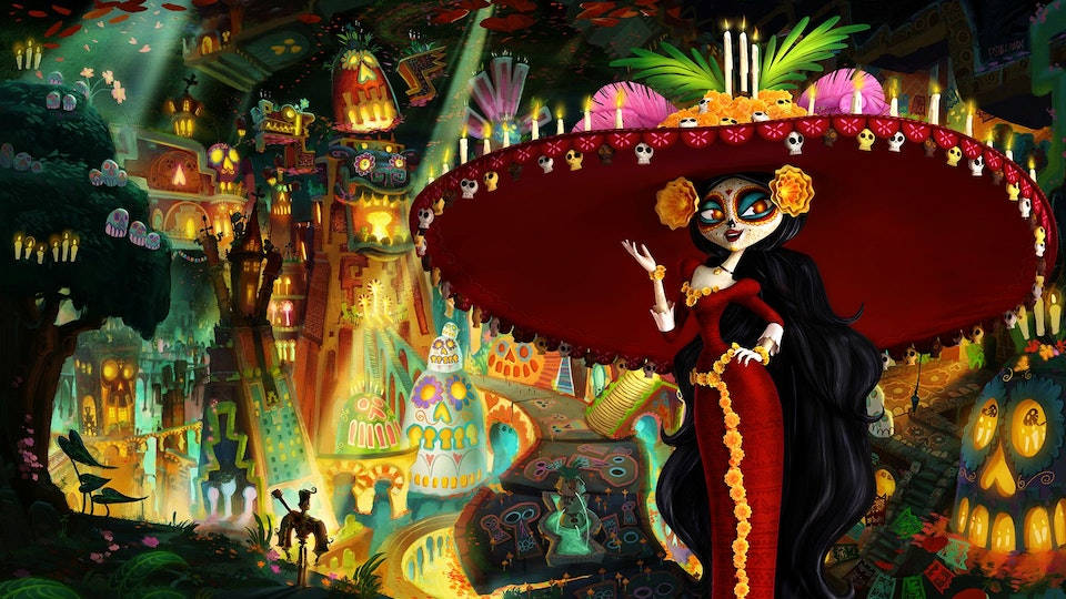 The Book Of Life Welcoming La Muerte