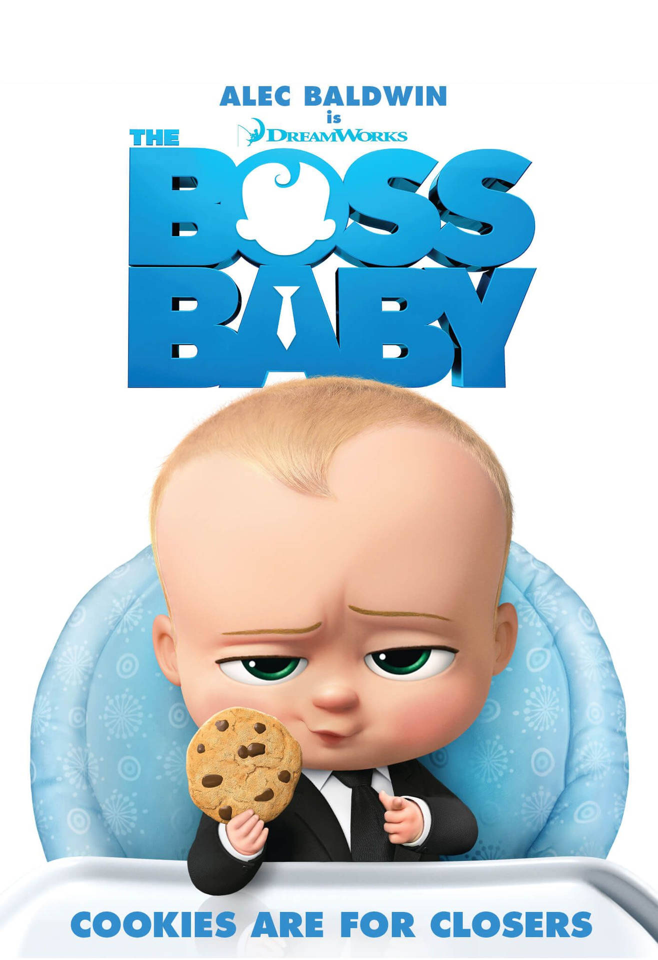 The Boss Baby Cookies And Chair Background