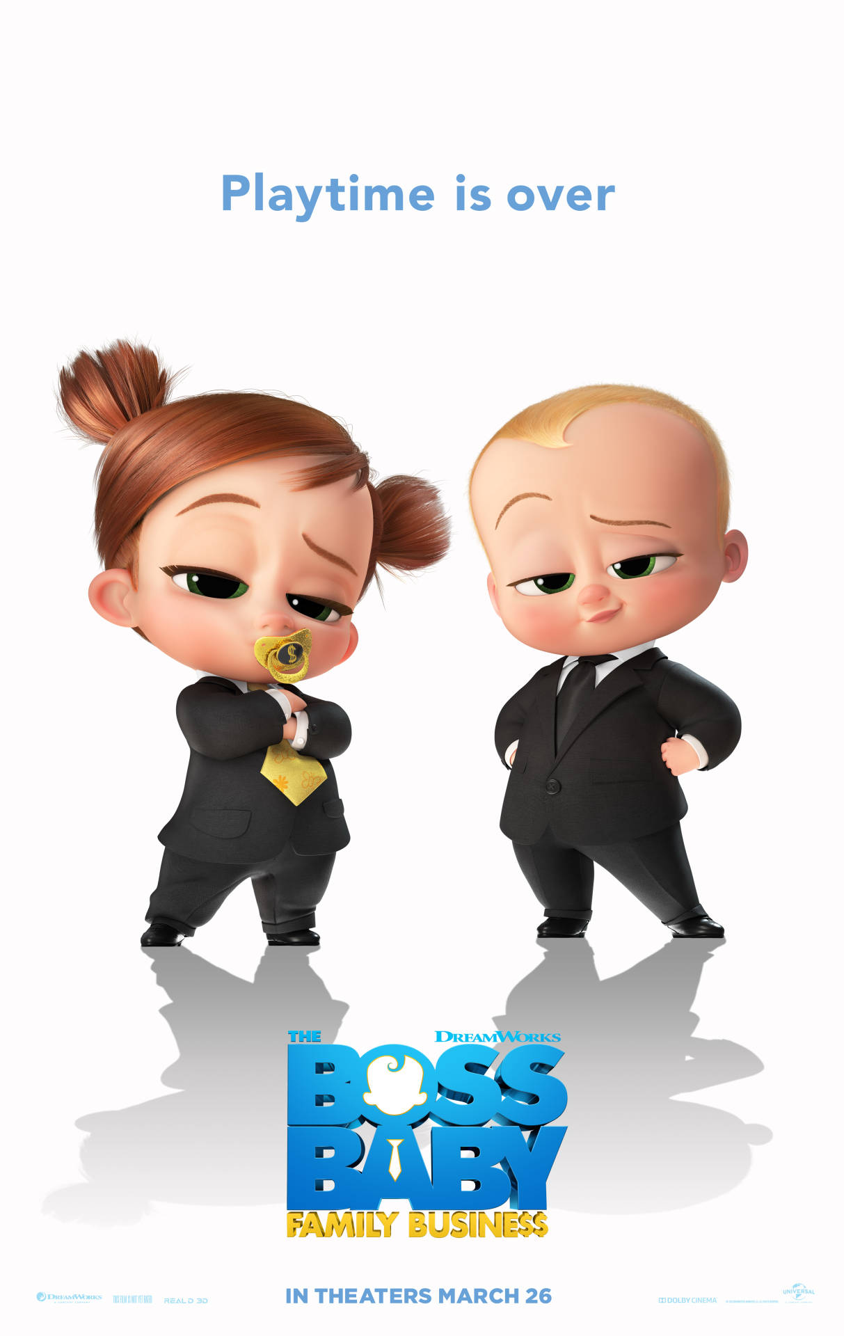 The Boss Baby Family Business Poster Background