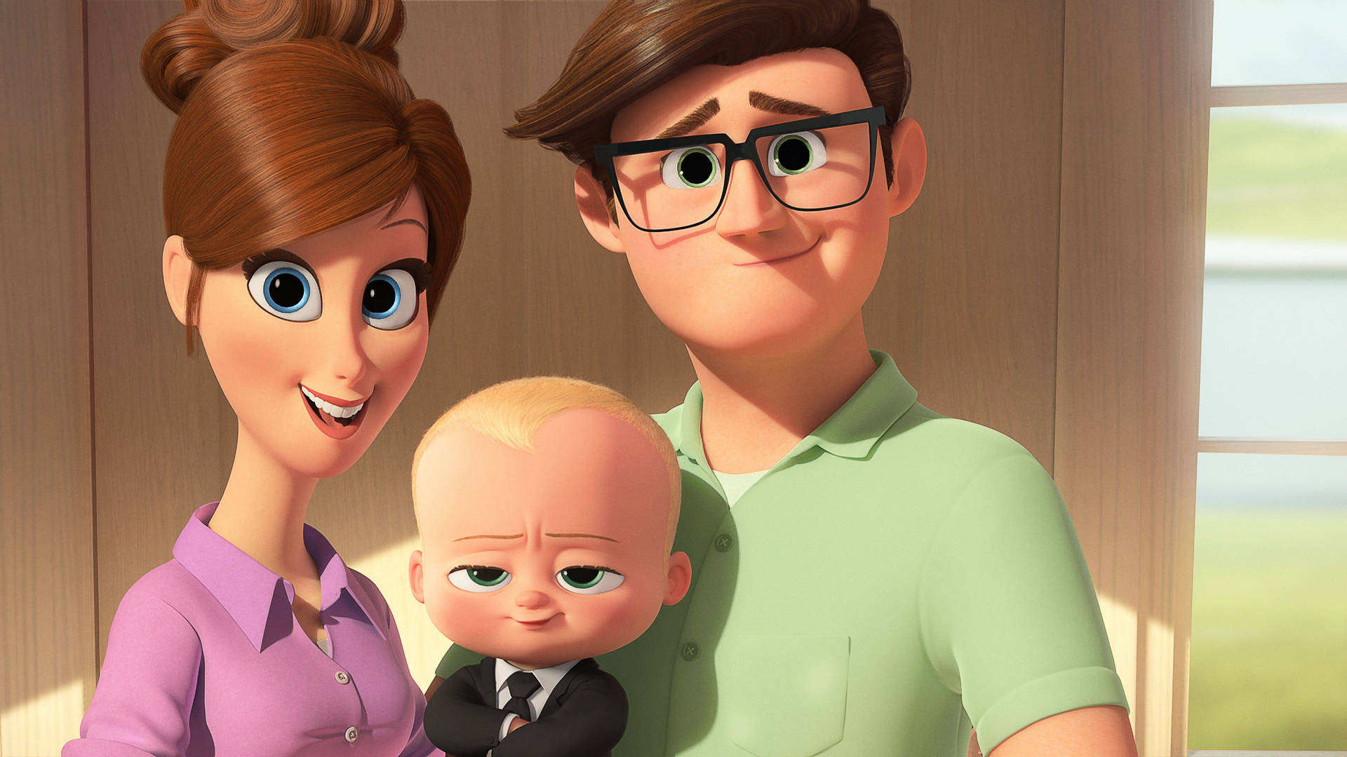The Boss Baby Family Photo Background