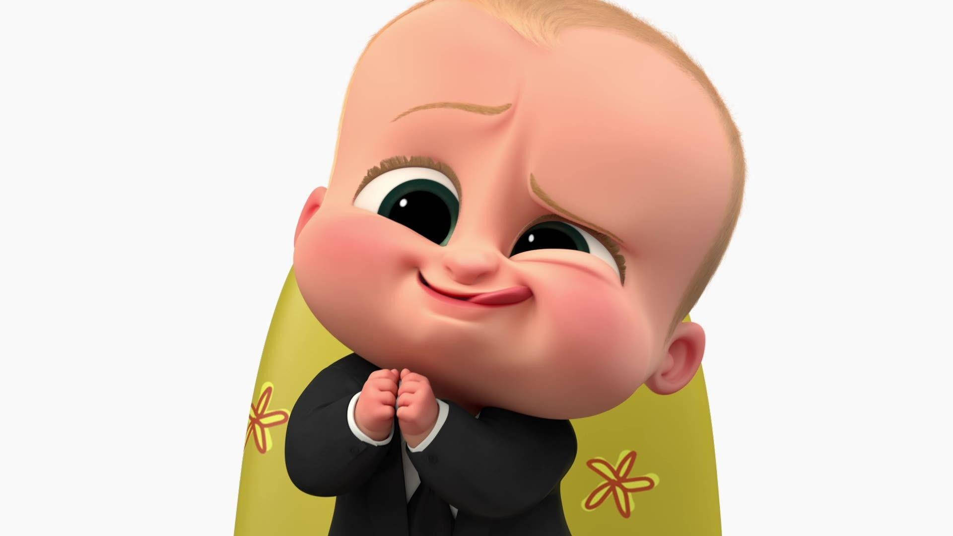 The Boss Baby Overly Excited Background