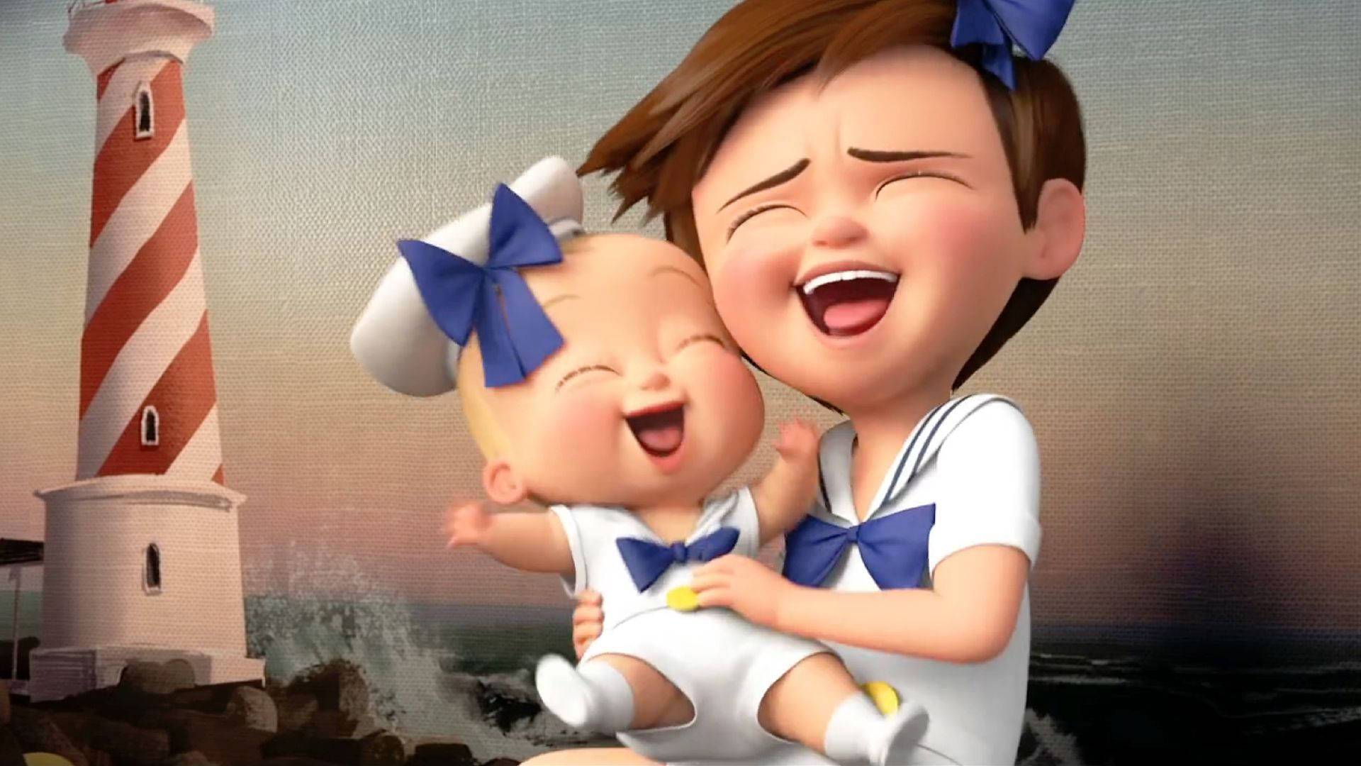 The Boss Baby Sailors Of Sea Background