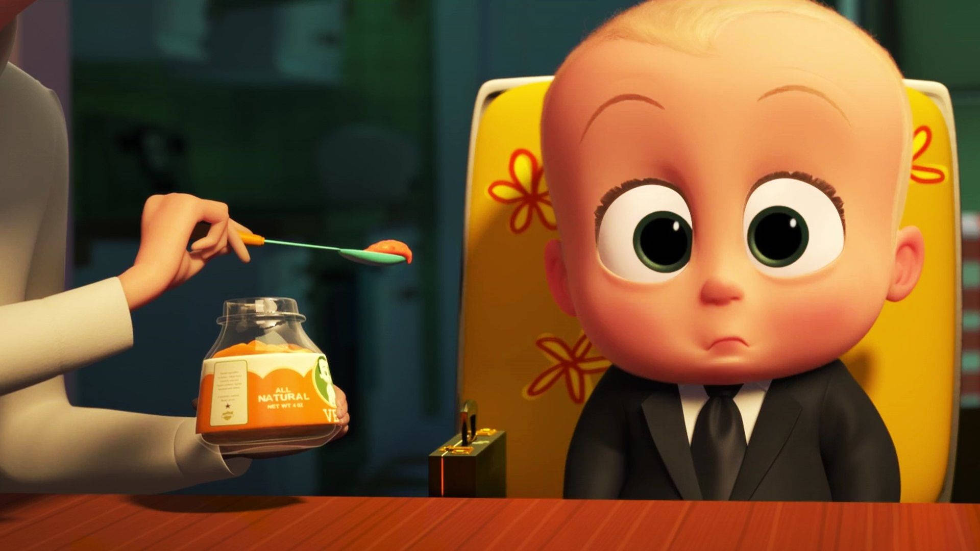 The Boss Baby With Gerber Background