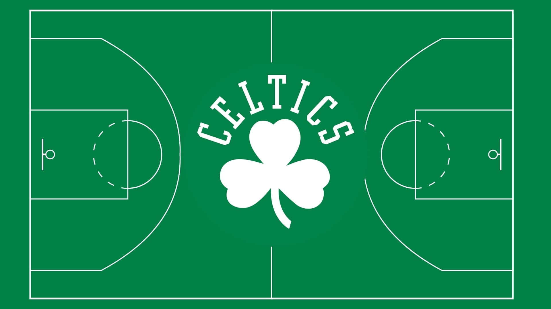 The Boston Celtics Unify As One To Conquer Their Next Win. Background