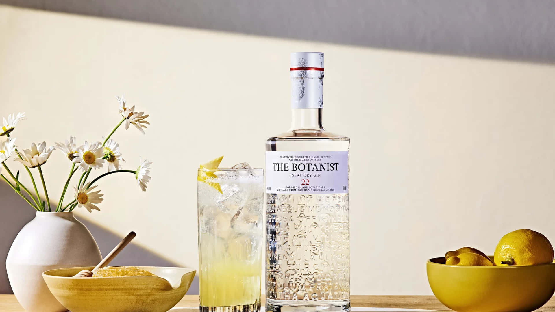 The Botanist Islay Dry Gin With Lemon And Honey