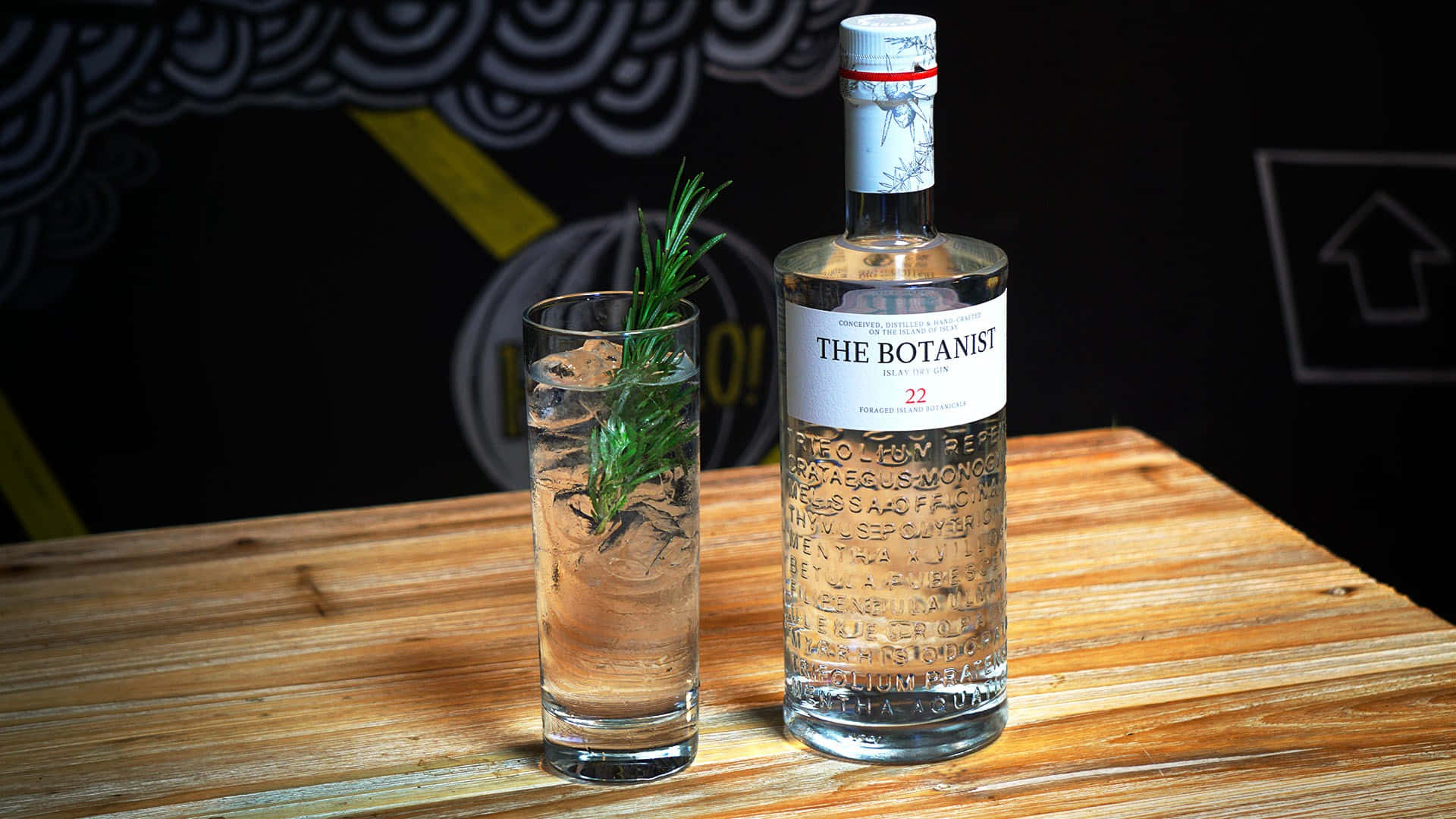 The Botanist Islay Dry Gin With Rosemary Leaves