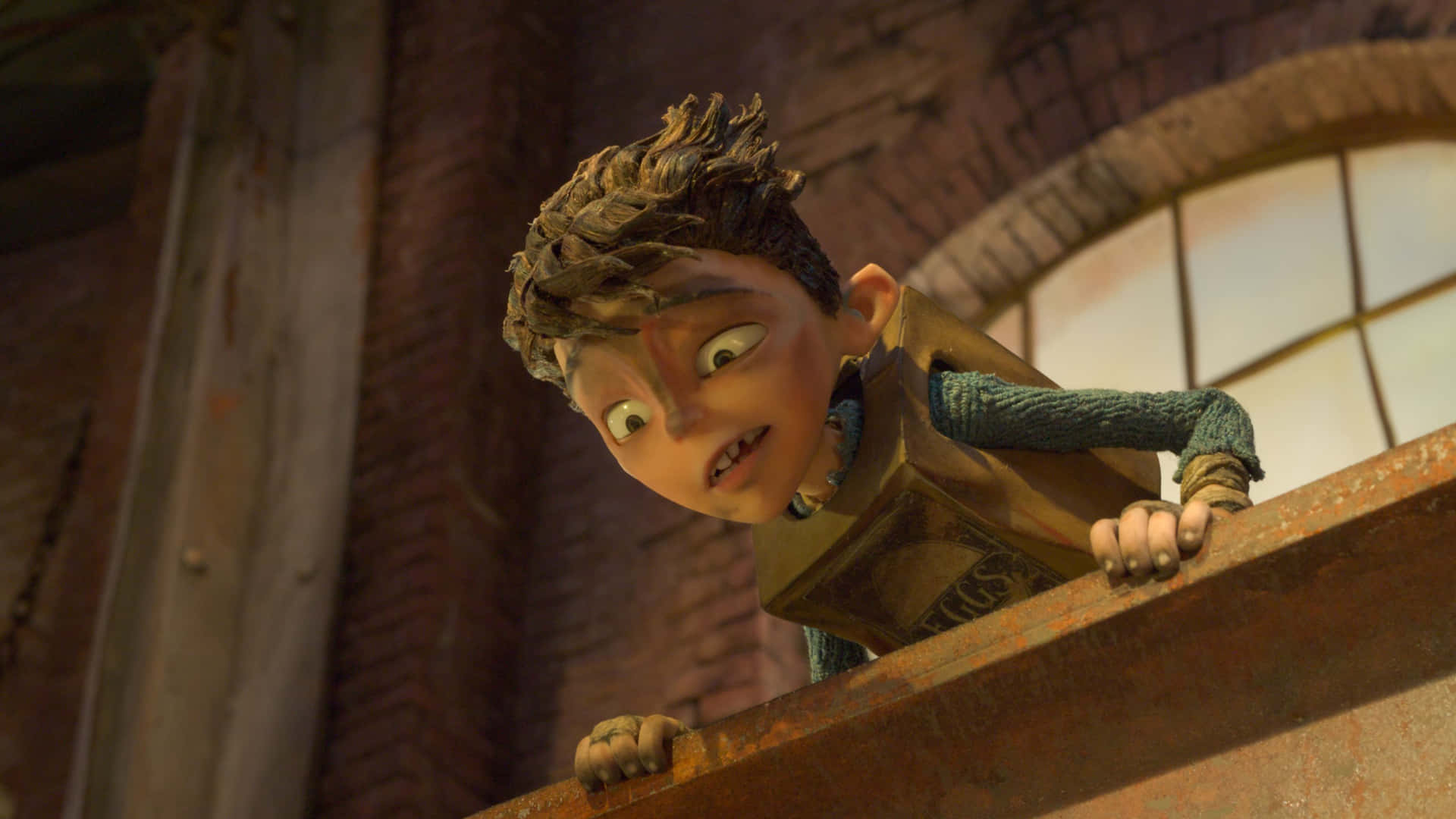 The Boxtrolls Eggs Looking Down Background