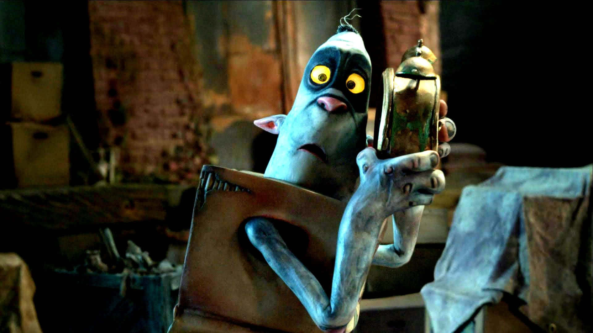 The Boxtrolls Fish Holding Alarm Clock