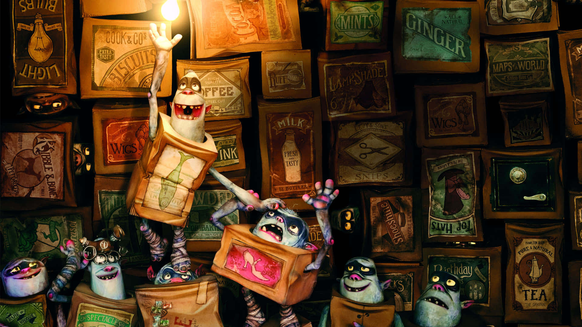 The Boxtrolls Reaching For The Light Background