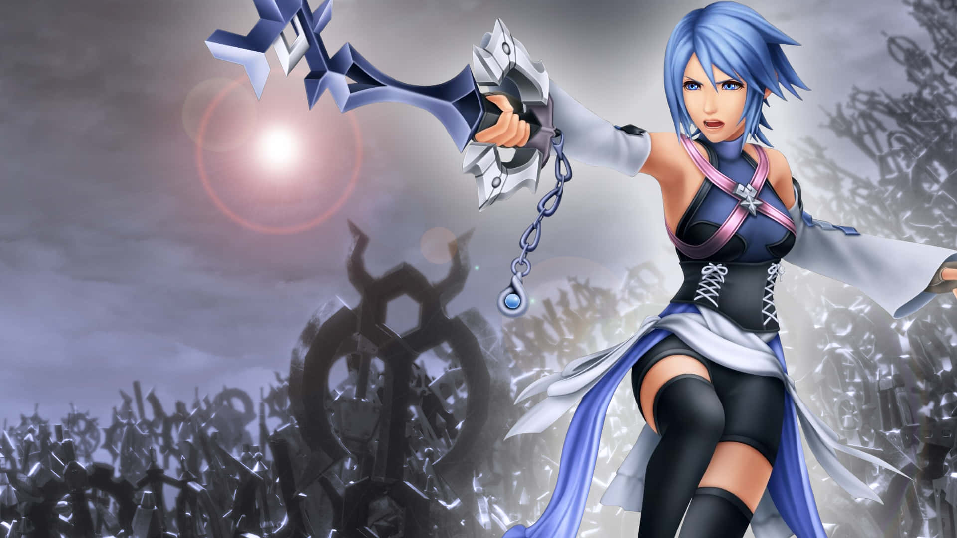 The Brave Keyblade Wielder Aqua