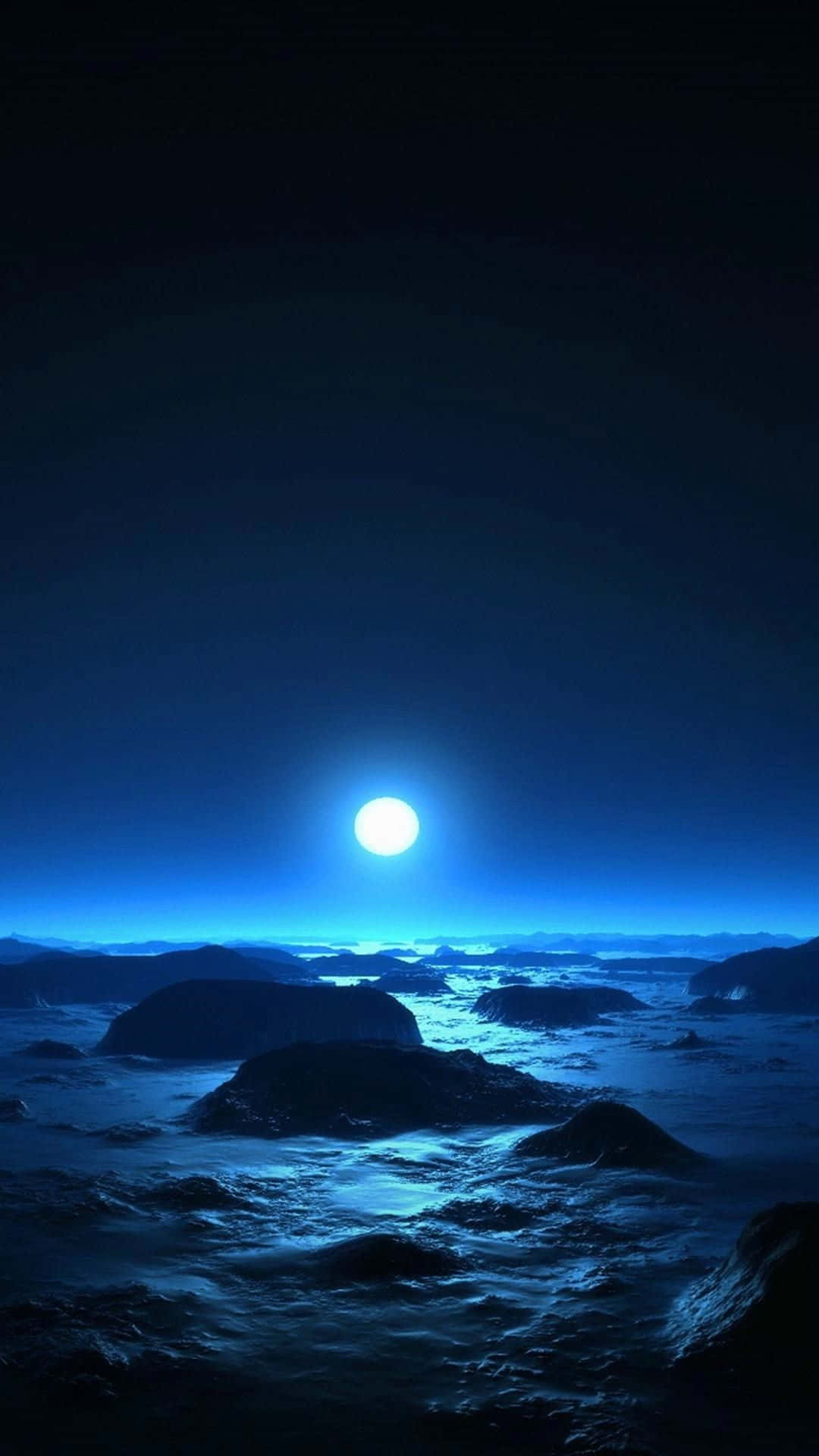 The Breathtaking Beauty Of A Cool Full Moon Background