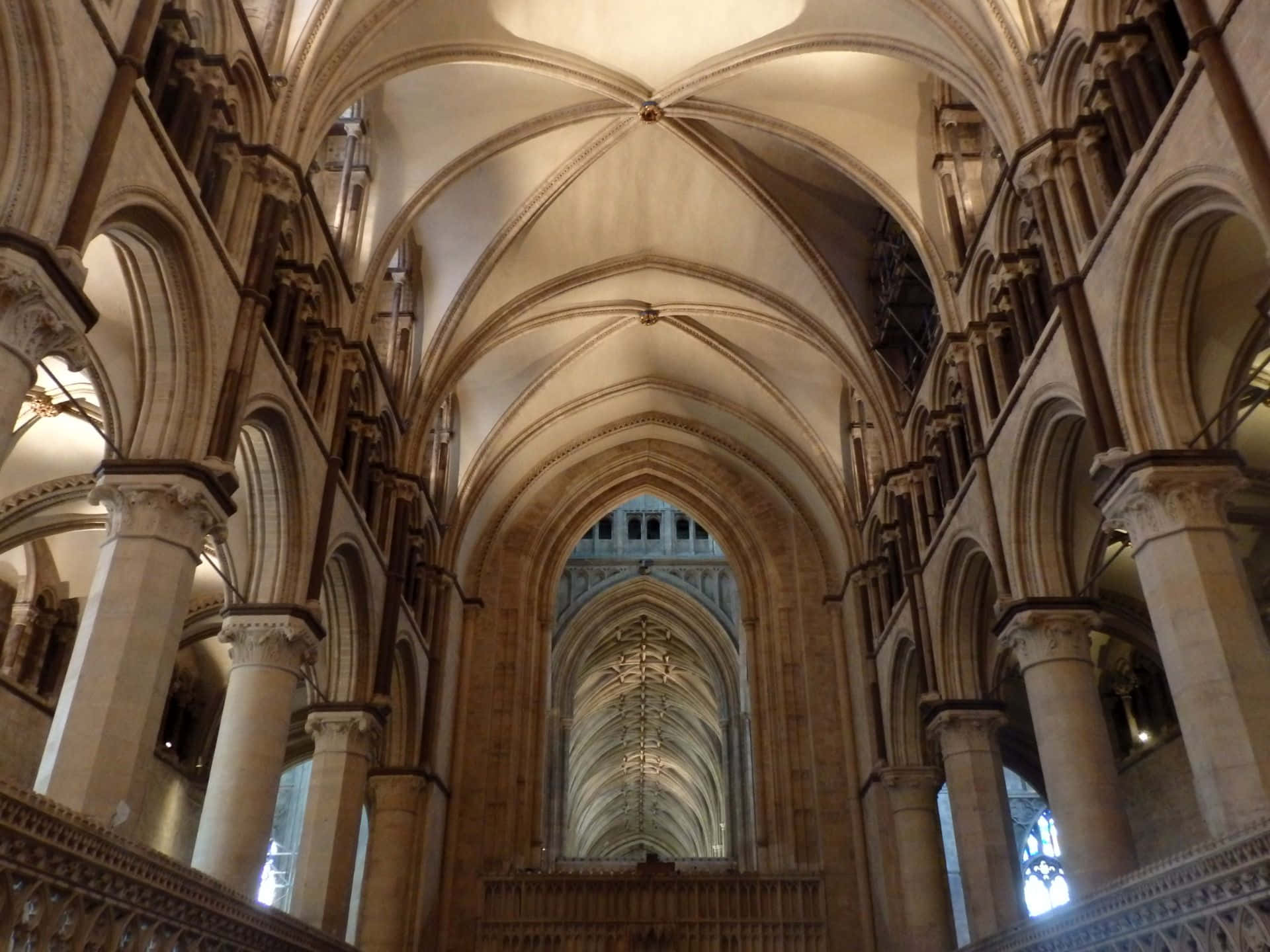 The Breathtaking Ceiling Of Canterbury Cathedral