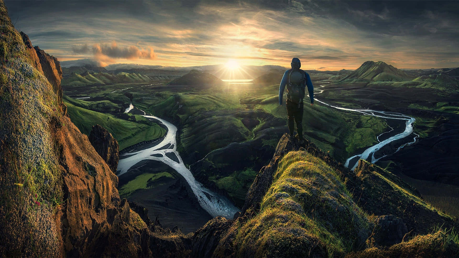 The Bright And Crisp Colors Of A 4k Retina Display Background