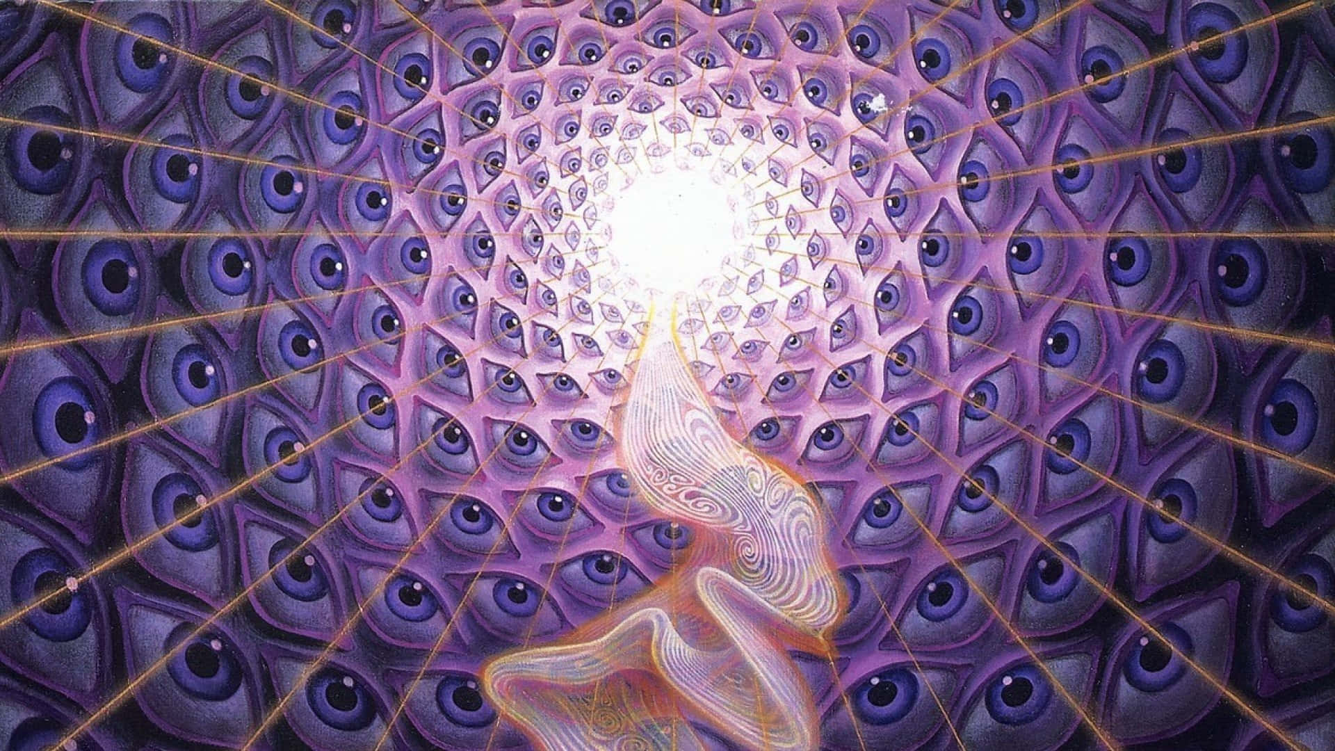 The Brilliant Artwork Of Alex Grey Evoking A Spiritual Experience Background