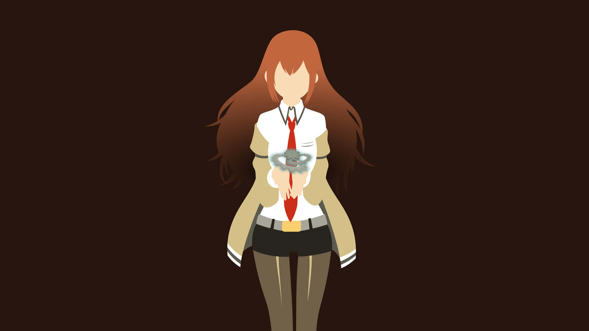 The Brilliant Scientist - Kurisu Makise Background