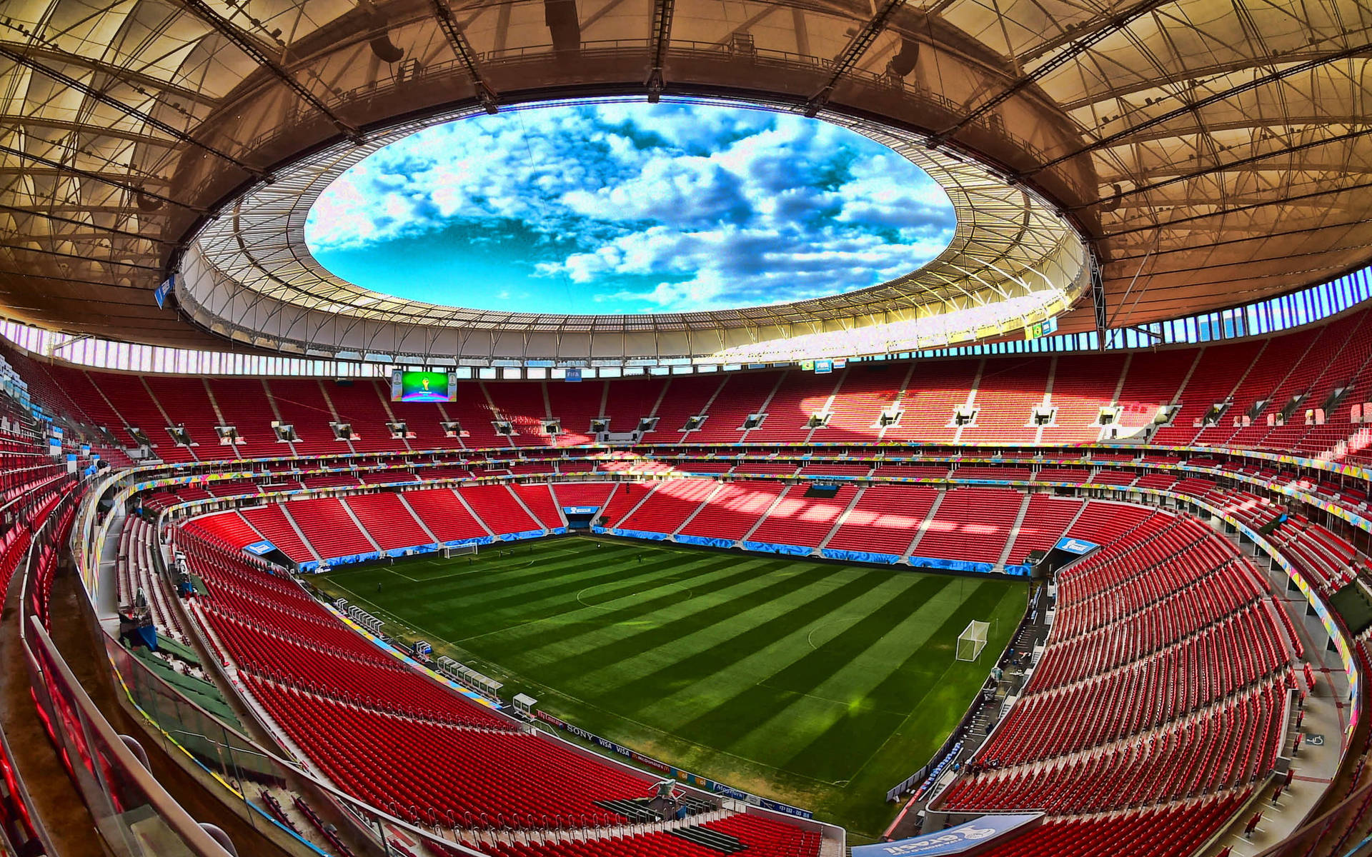 The Buzzing Jungle Of Football: The Mane Garrincha Stadium
