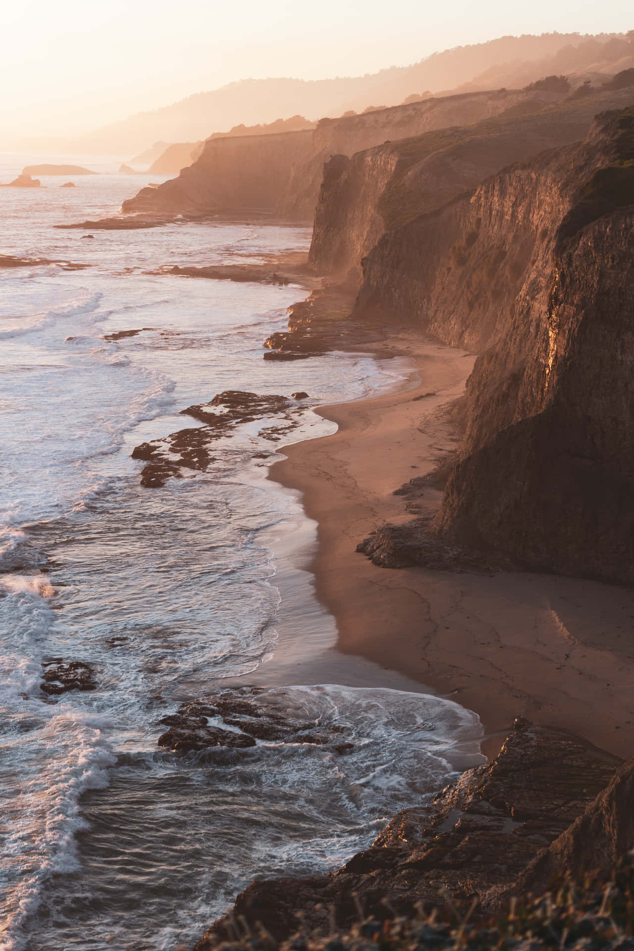 The California Coast Background