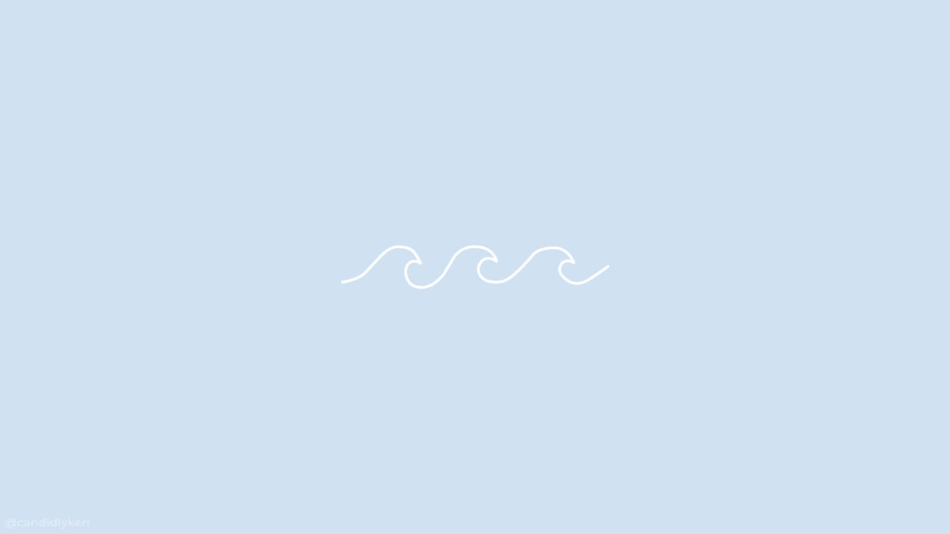 The Calming Beauty Of Undulating Waves. Background
