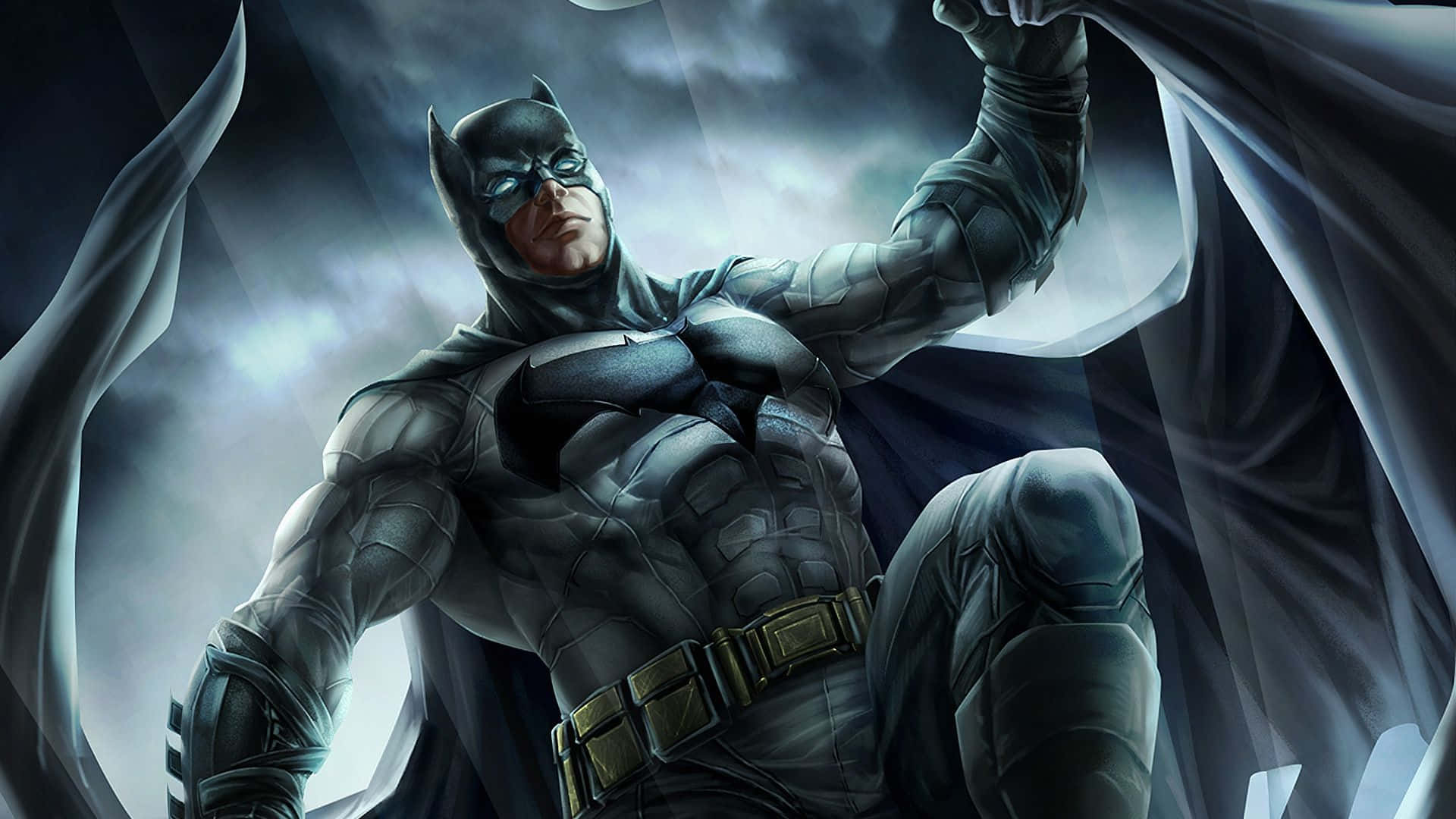 The Caped Crusader's Next Gadget - The Batman Tablet Background