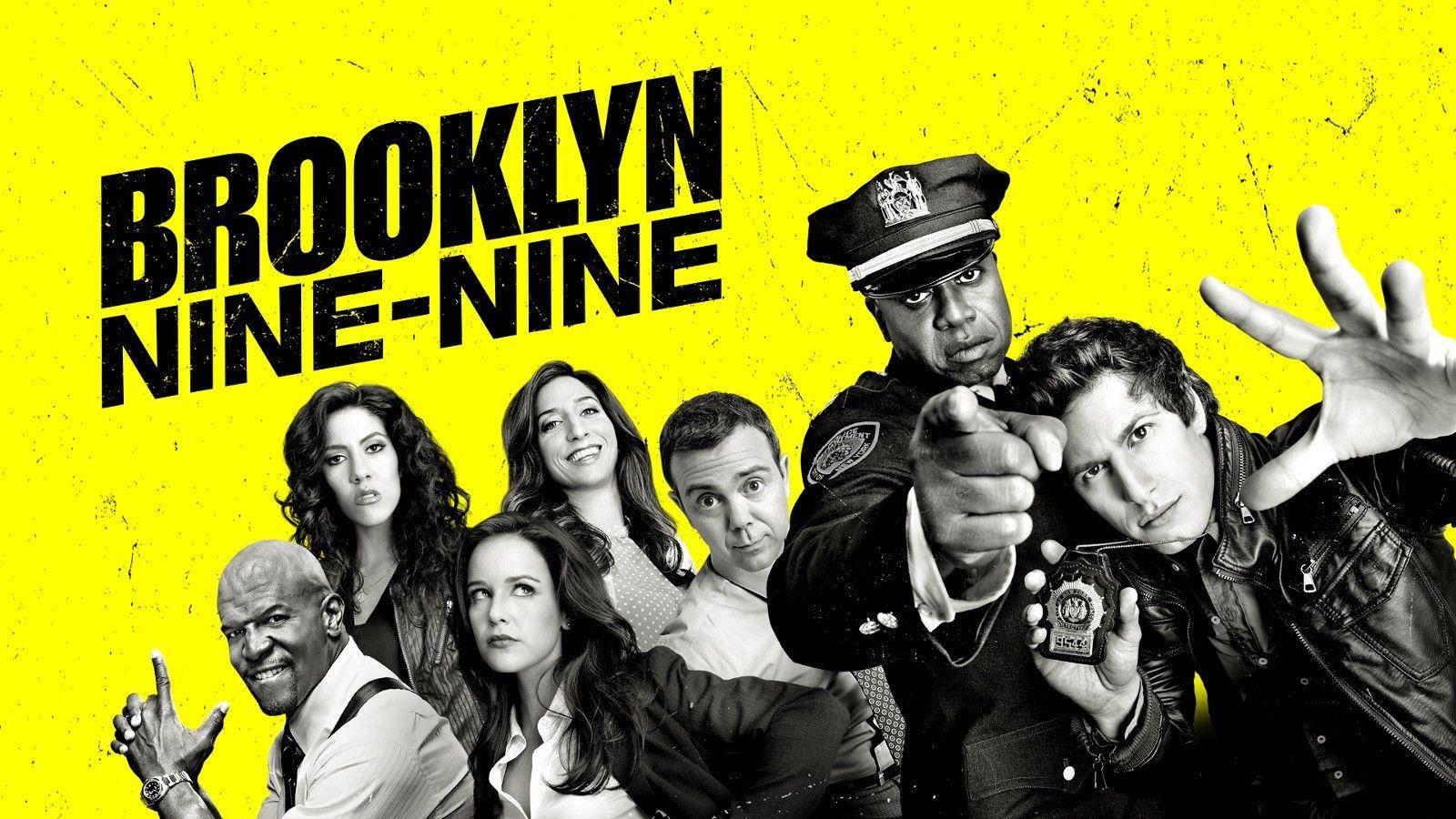 The Cast Of Brooklyn Nine Nine In Action. Background