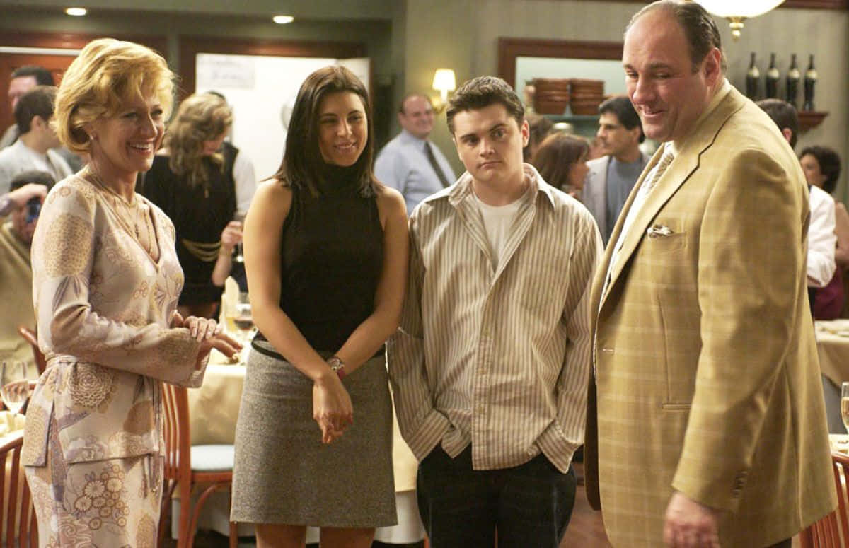 The Cast Of Hbo's 'the Sopranos' Background