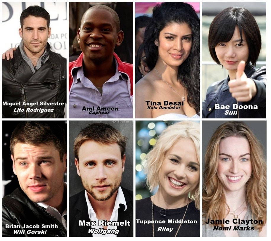 The Casts Of Sense8 Background