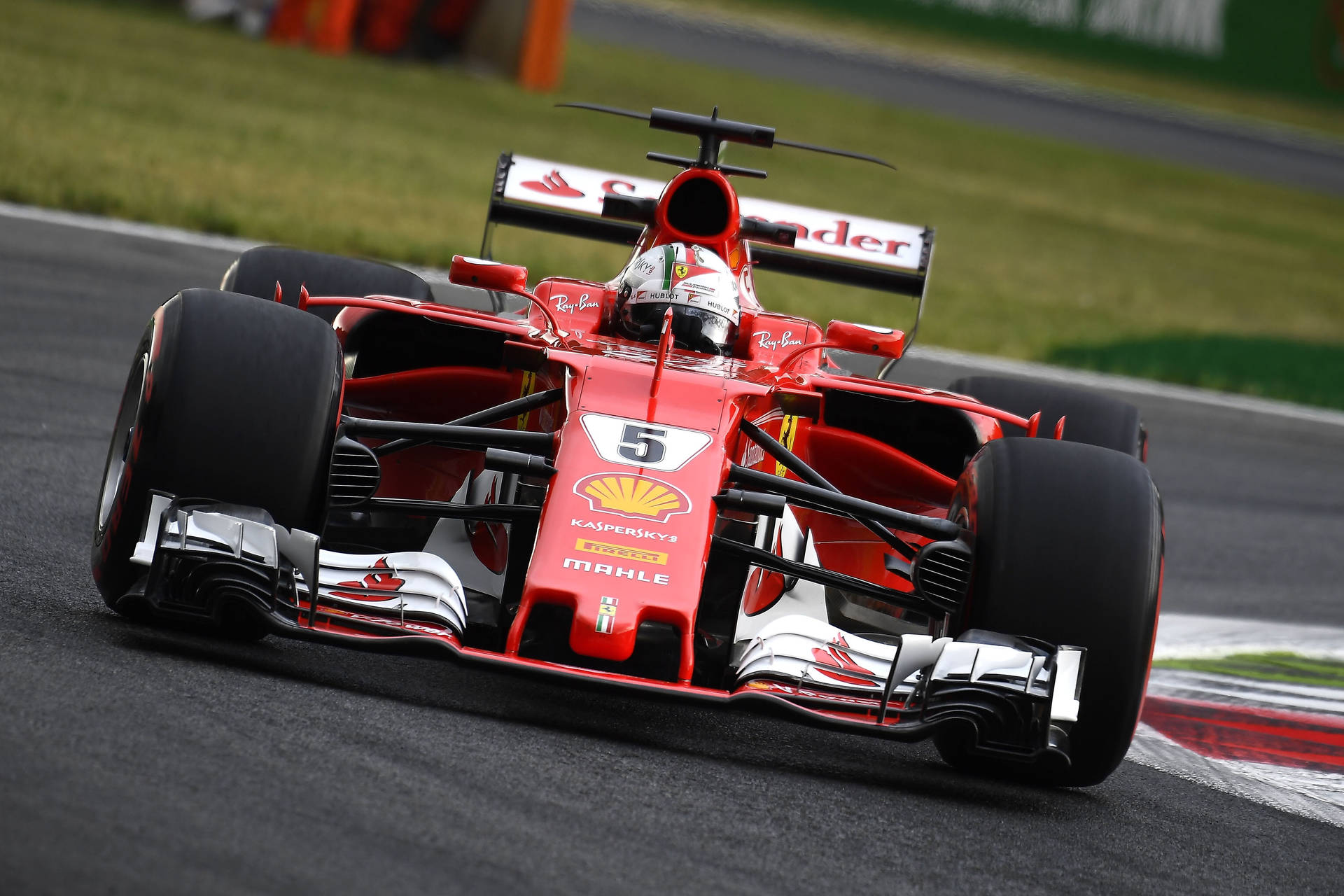 The Champion On Wheels, Sebastian Vettel Background