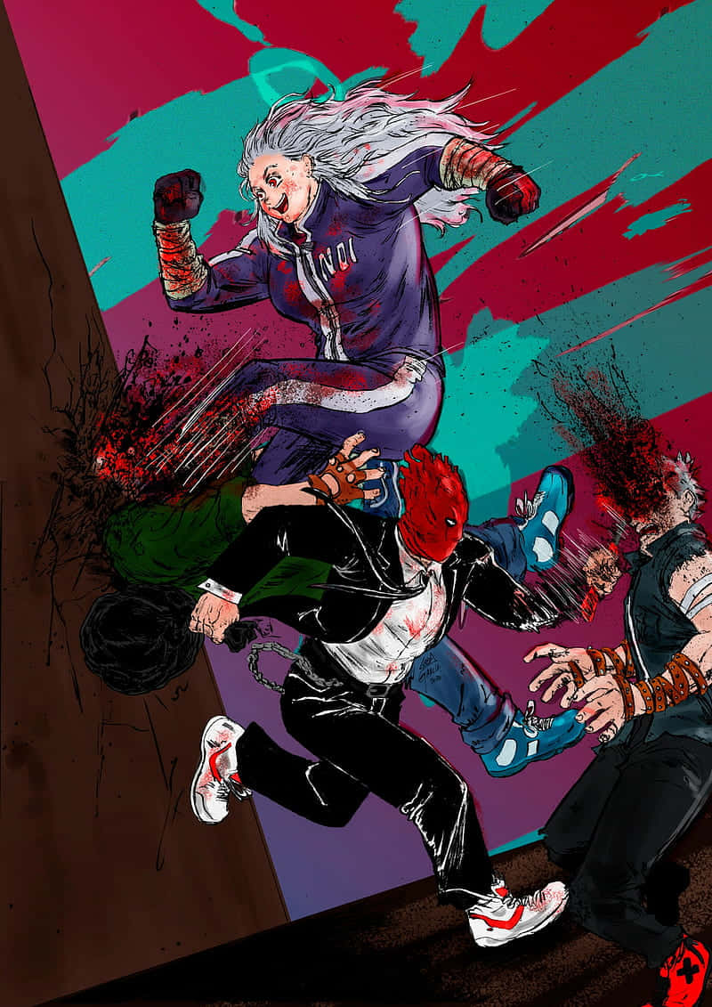 The Chaotic World Of Dorohedoro Background