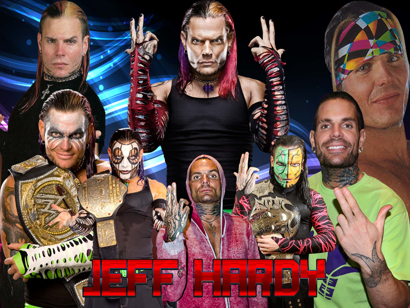 The Charismatic Enigma - Jeff Hardy In Action