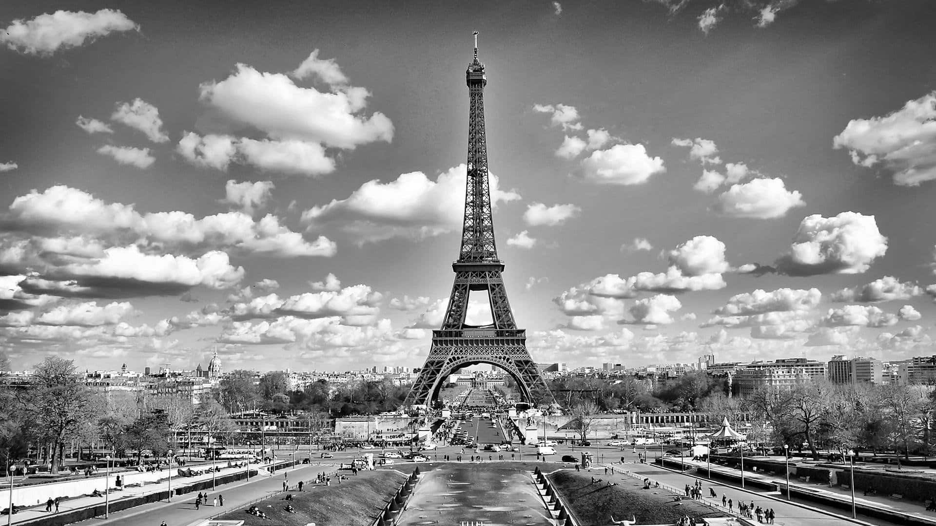 The Charming City Of Paris With Its Timeless Beauty Background