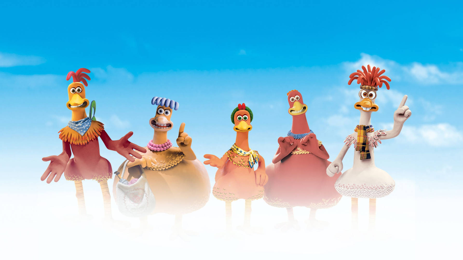 The Chicken Run Characters